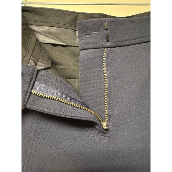 A.L.C. Carson Navy Trouser Pants Seam Detail Split Leg Work Career, Sz 4 - Picture 5 of 15